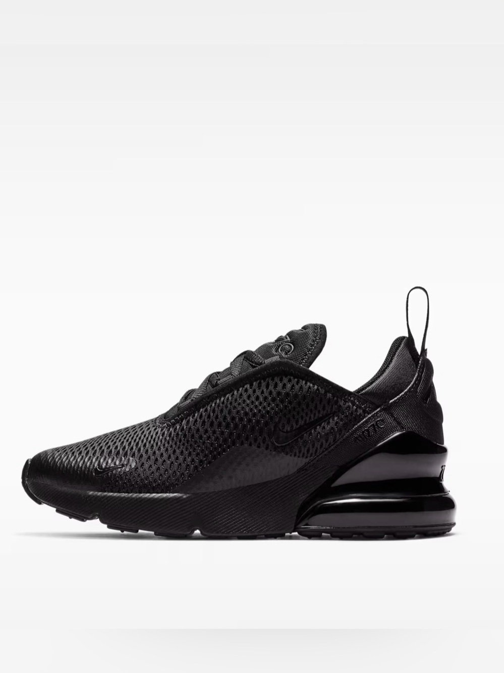 Nike Air Max 270 Black Kids Sneakers